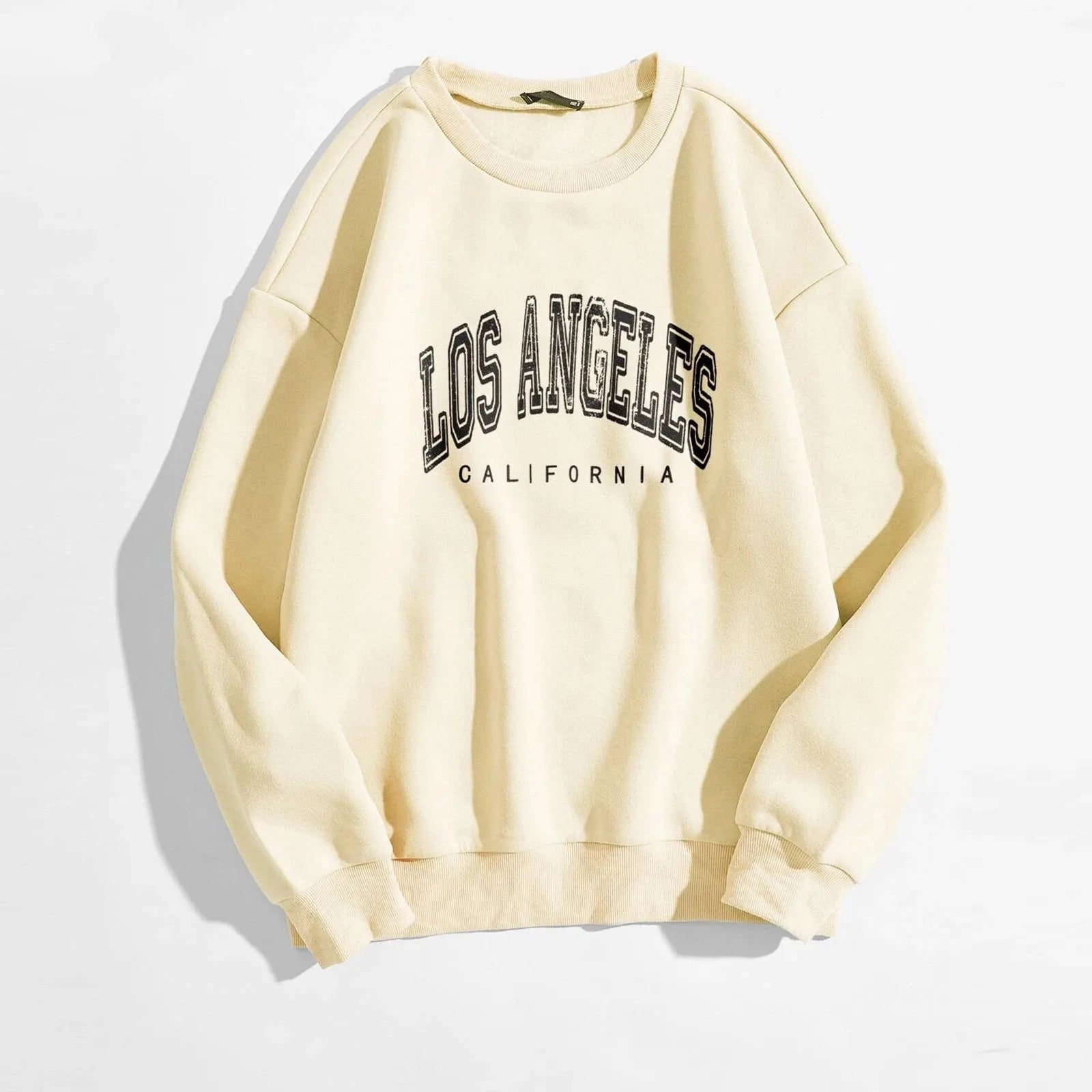 Pullover For Women Fashion Letter Printing Round Neck Long-Sleeve Clothing Trendy Early Autumn Harajuku Loose Outerwear Sudadera