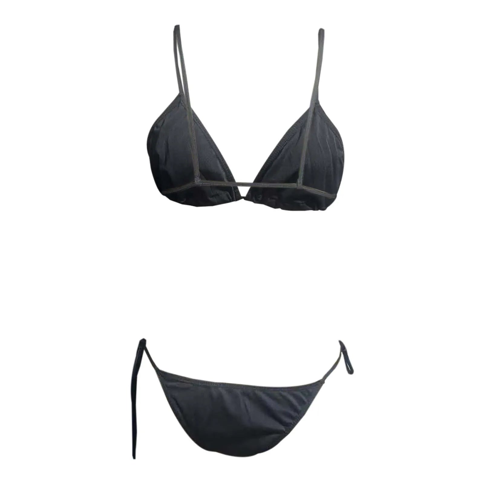 Padded Bather Bathing Suit Swim Sexy Fashion Tie Side G-String Thong Swimsuit Female Bandage Bathing Suit Brazilian Swimwear