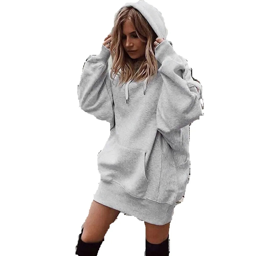 Fashion Solid Color Clothes 2024 Autumn Winter Over Size Hoodies Sportwear Japanese Style Casual Vintage All-Matched Tops худи