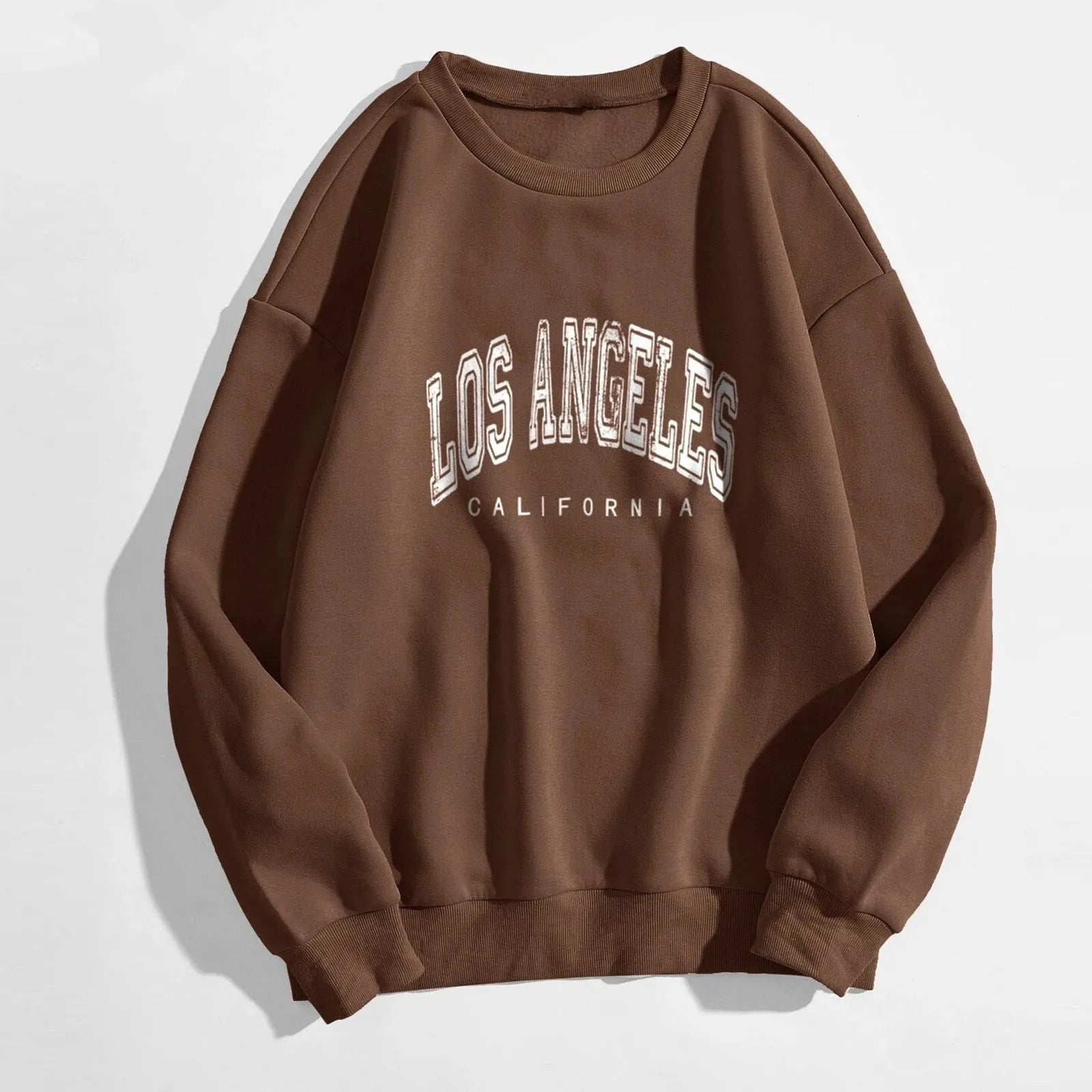 Pullover For Women Fashion Letter Printing Round Neck Long-Sleeve Clothing Trendy Early Autumn Harajuku Loose Outerwear Sudadera