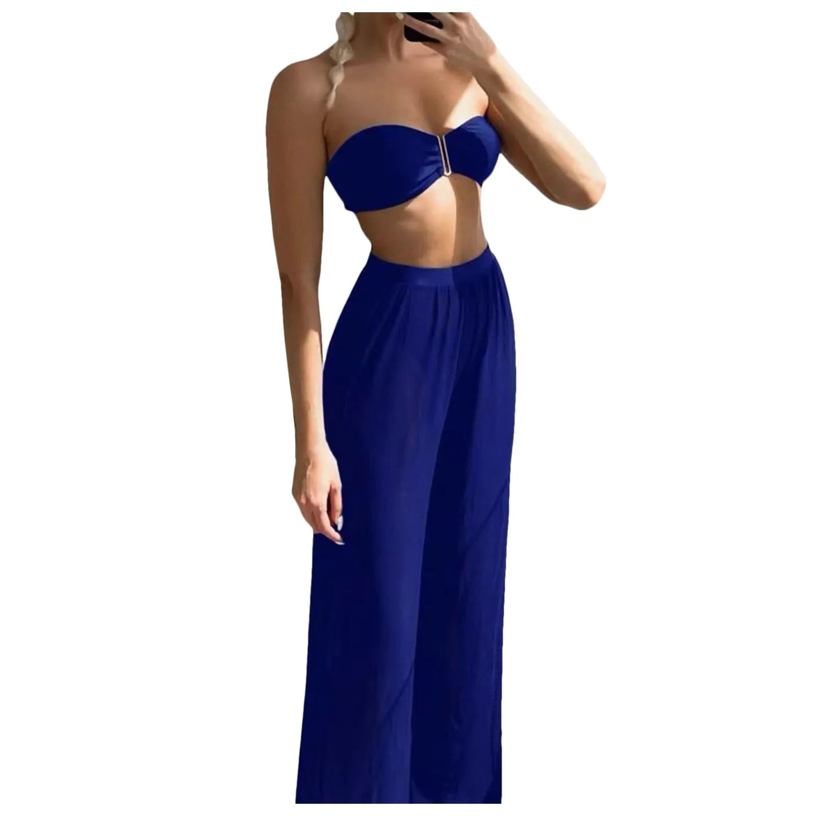 Sexy High Leg Cut Ribbed Bikini Women Swimwear Sexy Ladies Split Strap Adjustable Bandage Style Brazilian Swimwear Beachwear
