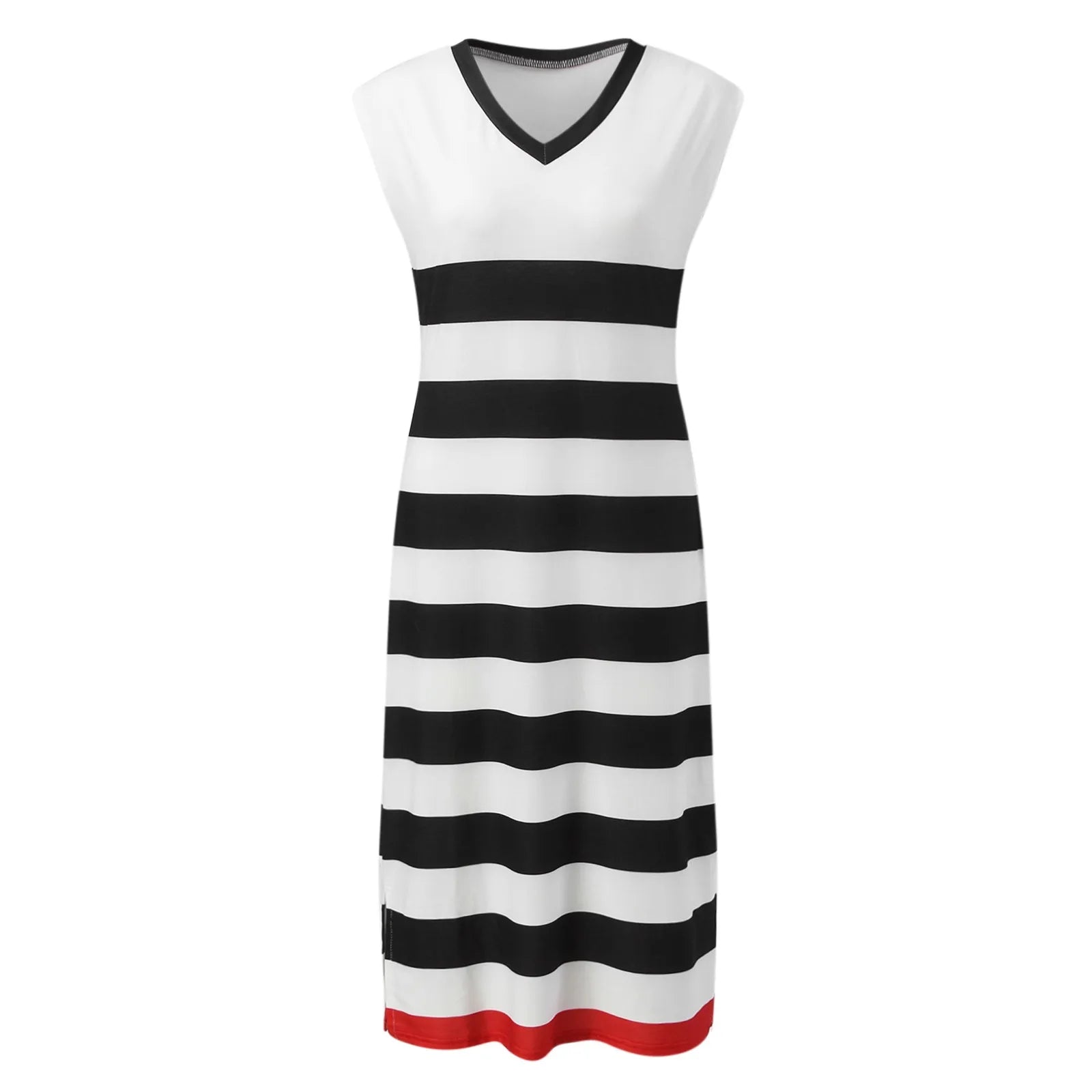 Gauzy Dresses For Women Elegant V Neck Side Slit Party Dresses Women'S Off Shoulder Short Sleeve Maternity Casual Maxi Dress